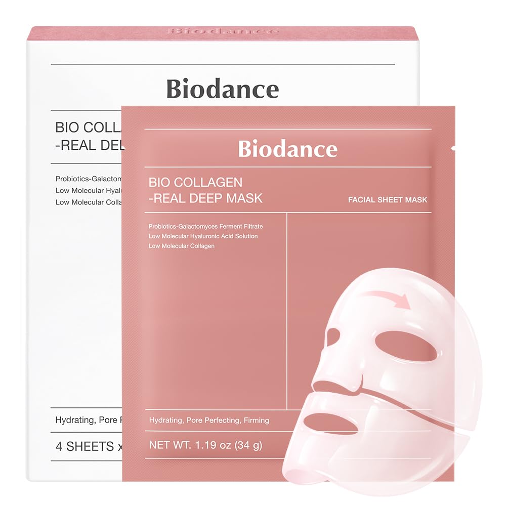 4 Mascaras Biodance de Bio-Colágeno