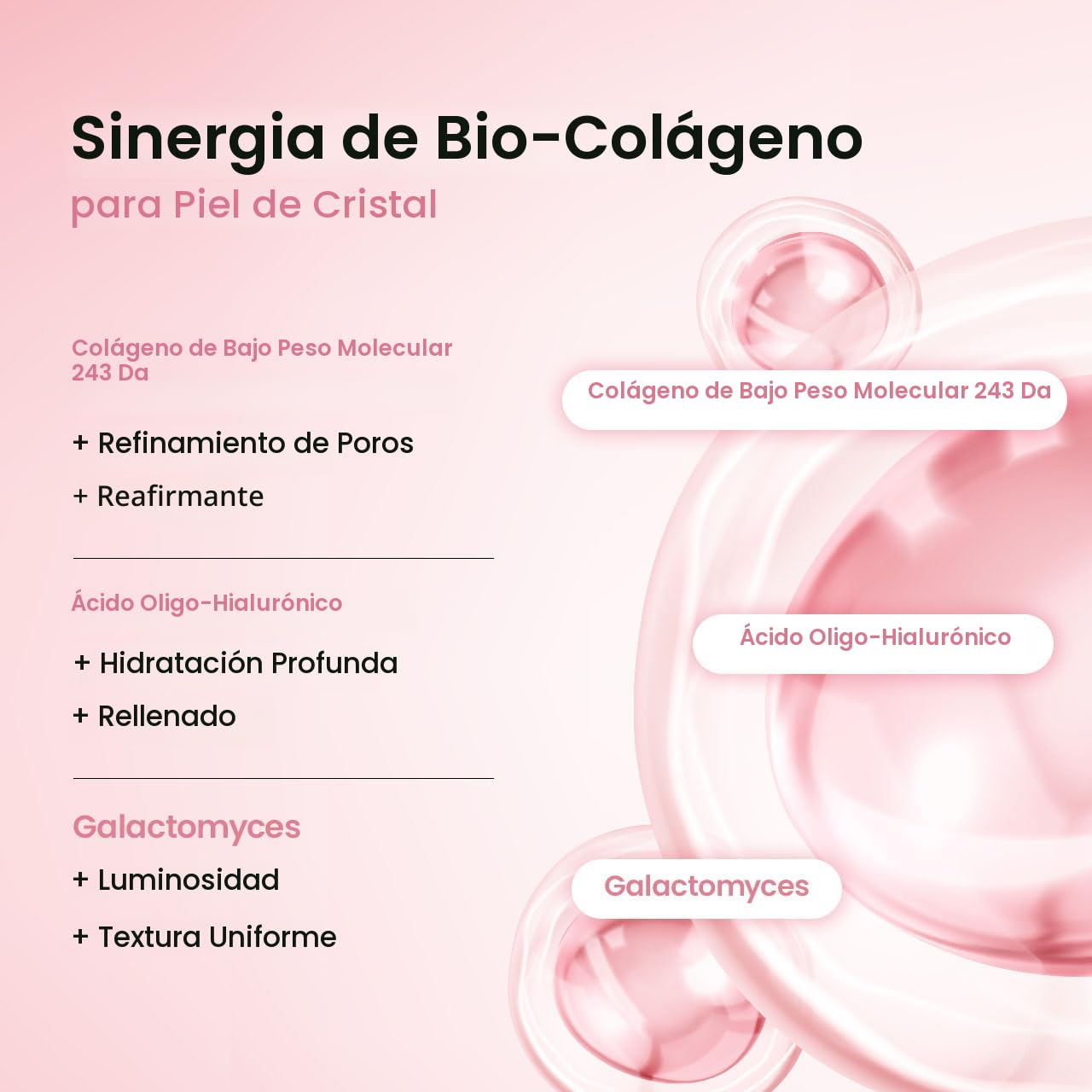 4 Mascaras Biodance de Bio-Colágeno